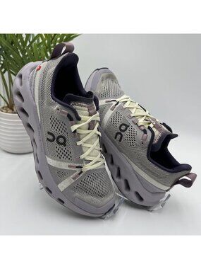On Cloudsurfer Trail Seedling Lilac Black Running Shoe 3WE10102149 Womens US W7